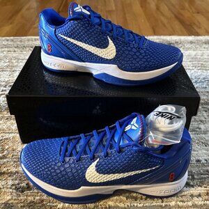 Size 11M- Nike Kobe 6 Protro Dodgers Game Royal CW2190-400 Men’s